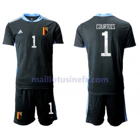 Maillot de Foot Belgique Thibaut Courtois 1 Gardien Domicile UEFA EURO 2020 - Enfant